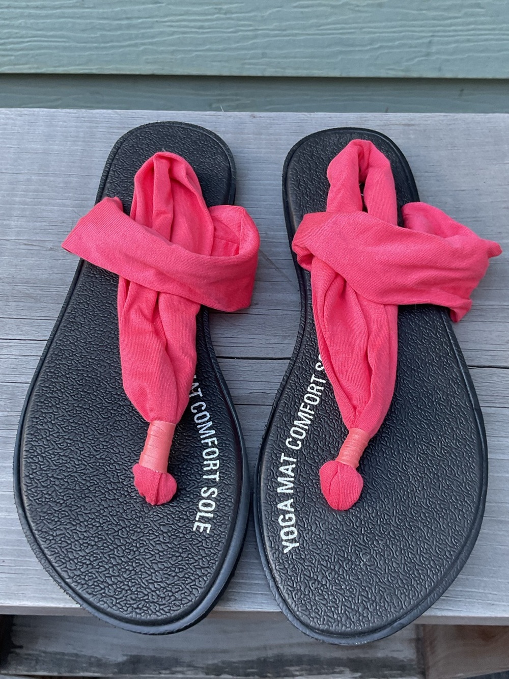 Women’s Coral Yoga Mat Comfort Sole Sandals